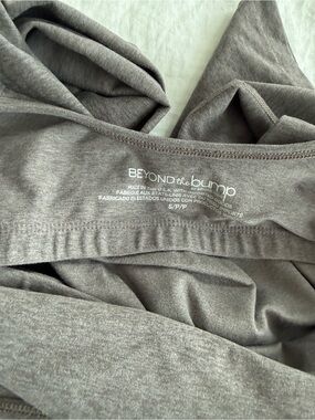Beyond the Bump Gray Maternity Jumpsuit